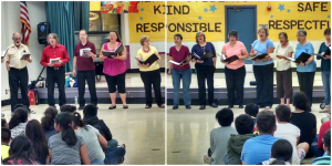 Example school assembly